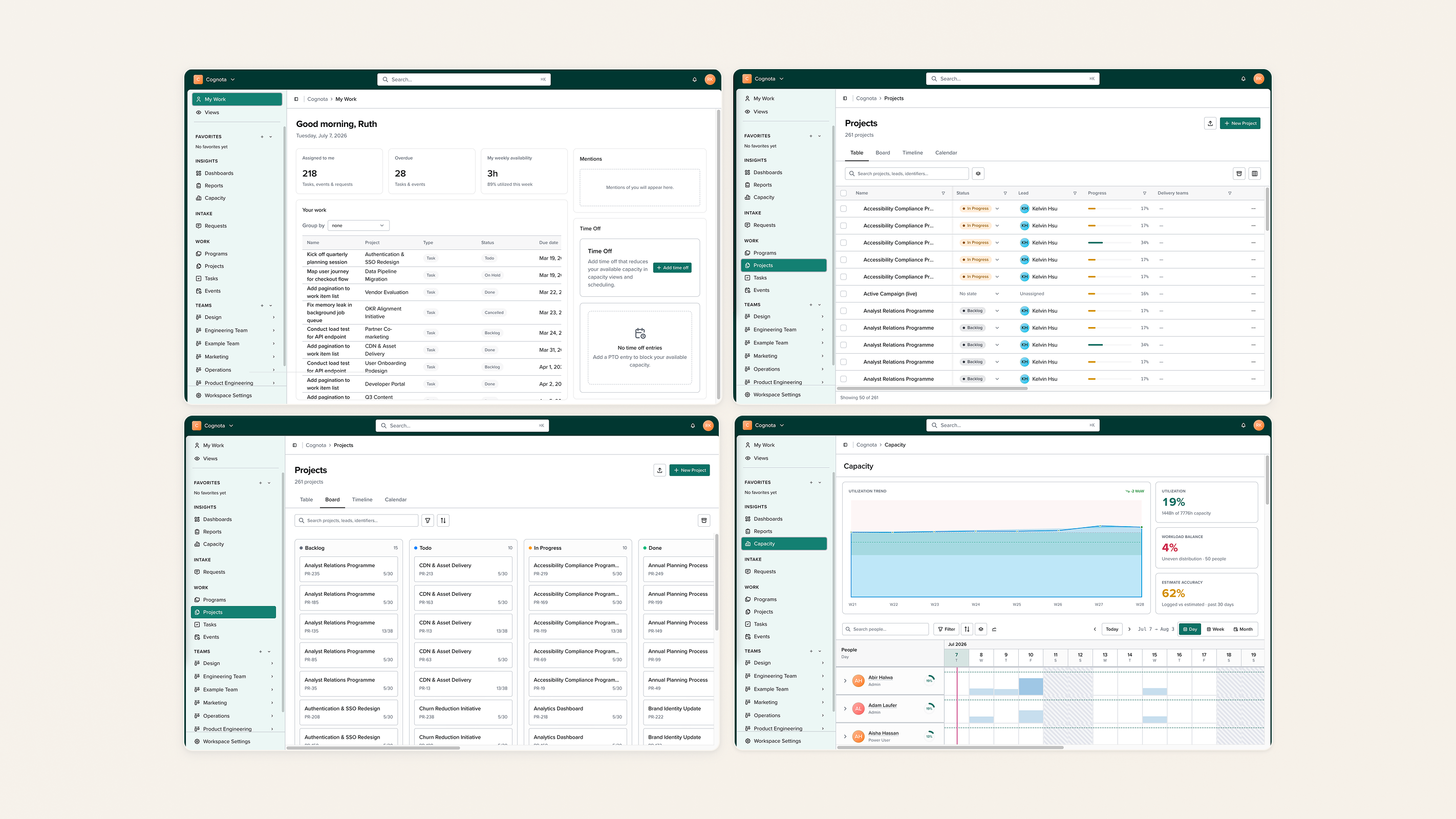 Screenshot of the original NextGen v1 interface before the visual redesign.
